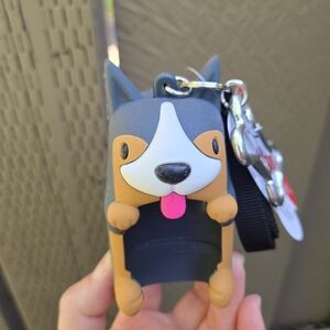 NWT BBW Dog Pocketbac Holder w Dog Bags + 1 Complimentary Hand Sanitizer